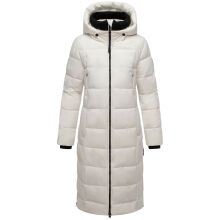 Marikoo Lanitaa Damen Winter Steppmantel Parka Offwhite Größe M - Gr.38