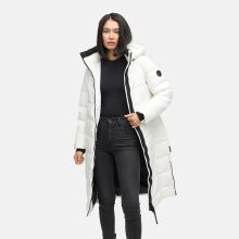 Marikoo Lanitaa Damen Winter Steppmantel Parka Offwhite Größe XL - Gr.42