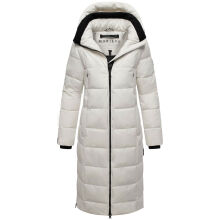 Marikoo Lanitaa Damen Winter Steppmantel Parka Offwhite Größe XXL - Gr.44