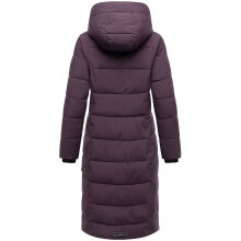 Marikoo Lanitaa Damen Winter Steppmantel Parka DustyPlum Größe L - Gr.40