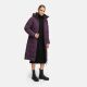 Marikoo Lanitaa Damen Winter Steppmantel Parka DustyPlum Größe L - Gr.40