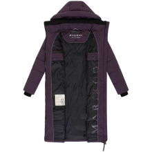 Marikoo Lanitaa Damen Winter Steppmantel Parka DustyPlum Größe XXXXXL - Gr.50