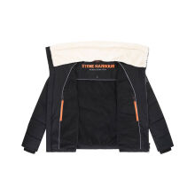 Stone Harbour Ansello Herren Winter Steppjacke Schwarz Größe S - Gr. S