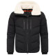 Stone Harbour Ansello Herren Winter Steppjacke Schwarz Größe S - Gr. S