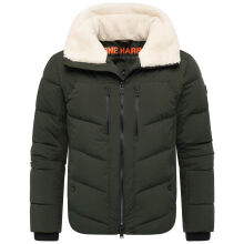 Stone Harbour Ansello Herren Winter Steppjacke Dark Olive Größe S - Gr. S