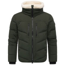 Stone Harbour Ansello Herren Winter Steppjacke Dark Olive Größe S - Gr. S