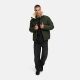Stone Harbour Ansello Herren Winter Steppjacke Dark Olive Größe S - Gr. S