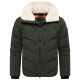 Stone Harbour Ansello Herren Winter Steppjacke Dark Olive Größe S - Gr. S