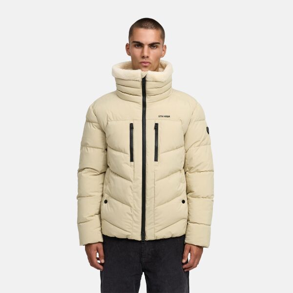 Stone Harbour Ansello Herren Winter Steppjacke Sand Größe S - Gr. S