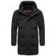 Stone Harbour Darianoo Herren Winter Steppjacke Schwarz-Größe S - Gr. S