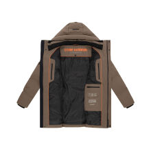 Stone Harbour Darianoo Herren Winter Steppjacke Stone Brown-Größe S - Gr. S