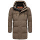 Stone Harbour Darianoo Herren Winter Steppjacke Stone Brown-Größe S - Gr. S