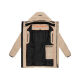 Stone Harbour Darianoo Herren Winter Steppjacke Sand-Größe S - Gr. S