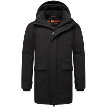 Stone Harbour Emriis Herren Winter Jacke Parka Schwarz Größe S - Gr. S