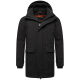 Stone Harbour Emriis Herren Winter Jacke Parka Schwarz Größe S - Gr. S