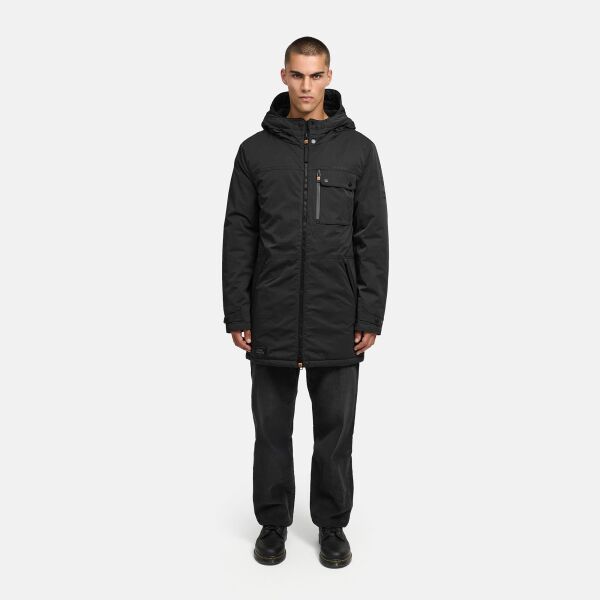 Stone Harbour Fintaan Herren Winter Jacke Parka Schwarz Größe S - Gr. S