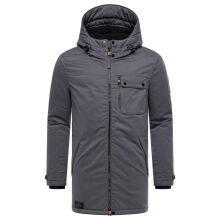 Stone Harbour Fintaan Herren Winter Jacke Parka Anthrazit Größe S - Gr. S