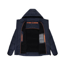 Stone Harbour Gavriloo Herren Herbst Winter Steppjacke Navy Größe S - Gr. S