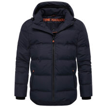 Stone Harbour Gavriloo Herren Herbst Winter Steppjacke Navy Größe S - Gr. S