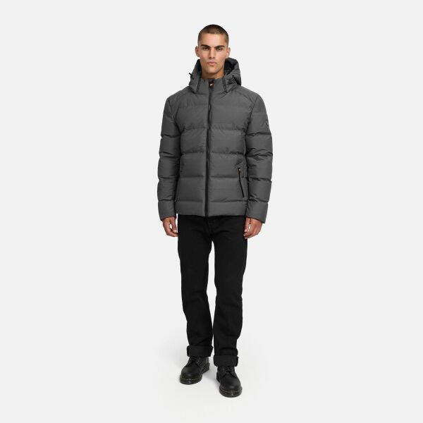 Stone Harbour Gavriloo Herren Herbst Winter Steppjacke Anthrazit Größe S - Gr. S
