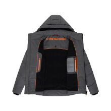 Stone Harbour Gavriloo Herren Herbst Winter Steppjacke Anthrazit Größe S - Gr. S