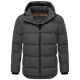 Stone Harbour Gavriloo Herren Herbst Winter Steppjacke Anthrazit Größe S - Gr. S