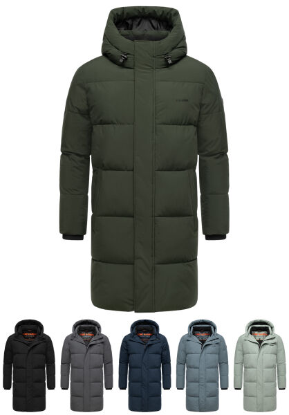 Stone Harbour Hadrieen Herren Winter Parka Steppmantel