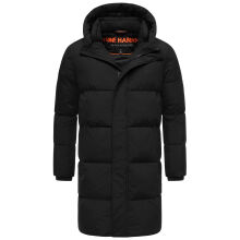 Stone Harbour Hadrieen Herren Winter Parka Steppmantel Schwarz Größe S - Gr. S