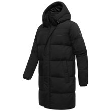 Stone Harbour Hadrieen Herren Winter Parka Steppmantel Schwarz Größe S - Gr. S