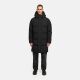 Stone Harbour Hadrieen Herren Winter Parka Steppmantel Schwarz Größe S - Gr. S