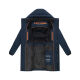Stone Harbour Hadrieen Herren Winter Parka Steppmantel Navy Größe S - Gr. S