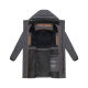 Stone Harbour Hadrieen Herren Winter Parka Steppmantel Anthrazit Größe S - Gr. S