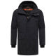 Stone Harbour Kitraan Herren Winterparka Jacke Schwarz Größe S - Gr. S