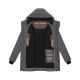 Stone Harbour Kitraan Herren Winterparka Jacke Anthrazit Größe S - Gr. S