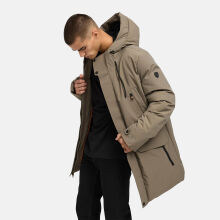 Stone Harbour Kitraan Herren Winterparka Jacke Stone Brown Größe S - Gr. S