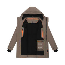 Stone Harbour Kitraan Herren Winterparka Jacke Stone Brown Größe S - Gr. S