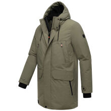 Stone Harbour Kitraan Herren Winterparka Jacke Dusty Olive Größe S - Gr. S