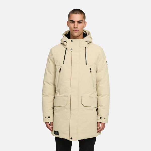 Stone Harbour Kitraan Herren Winterparka Jacke Sand Größe S - Gr. S