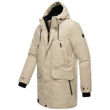 Stone Harbour Kitraan Herren Winterparka Jacke Sand Größe S - Gr. S