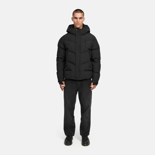 Stone Harbour Herren Winter Steppjacke Herrenjacke Schwarz-Größe S - Gr. S
