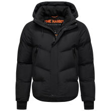 Stone Harbour Herren Winter Steppjacke Herrenjacke Schwarz-Größe S - Gr. S