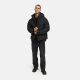 Stone Harbour Herren Winter Steppjacke Herrenjacke Schwarz-Größe S - Gr. S