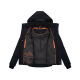 Stone Harbour Herren Winter Steppjacke Herrenjacke Schwarz-Größe S - Gr. S
