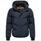 Stone Harbour Herren Winter Steppjacke Herrenjacke Navy-Größe S - Gr. S