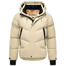 Stone Harbour Herren Winter Steppjacke Herrenjacke Sand-Größe S - Gr. S