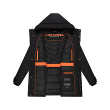 Stone Harbour Netaan Herren Winter Parka Schwarz-Größe S - Gr. S