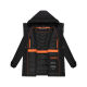 Stone Harbour Netaan Herren Winter Parka Schwarz-Größe S - Gr. S
