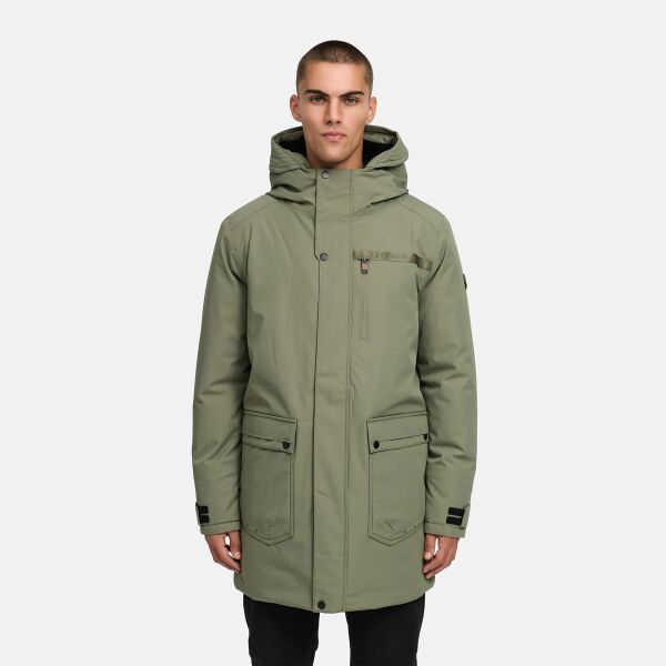 Stone Harbour Netaan Herren Winter Parka Dusty Olive-Größe S - Gr. S
