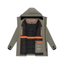 Stone Harbour Netaan Herren Winter Parka Dusty Olive-Größe S - Gr. S