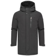Stone Harbour Phinoo Herren Herbst Winterjacke Parka B775 Schwarz Größe S - Gr. S